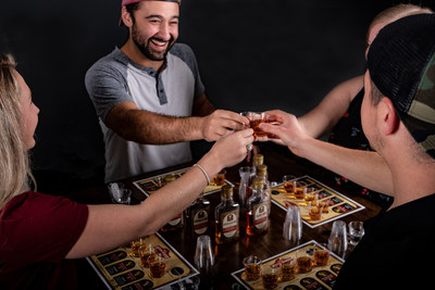 Custom bourbon kit enables up to four people to create their bourbon recipes in a fun and easy experience.