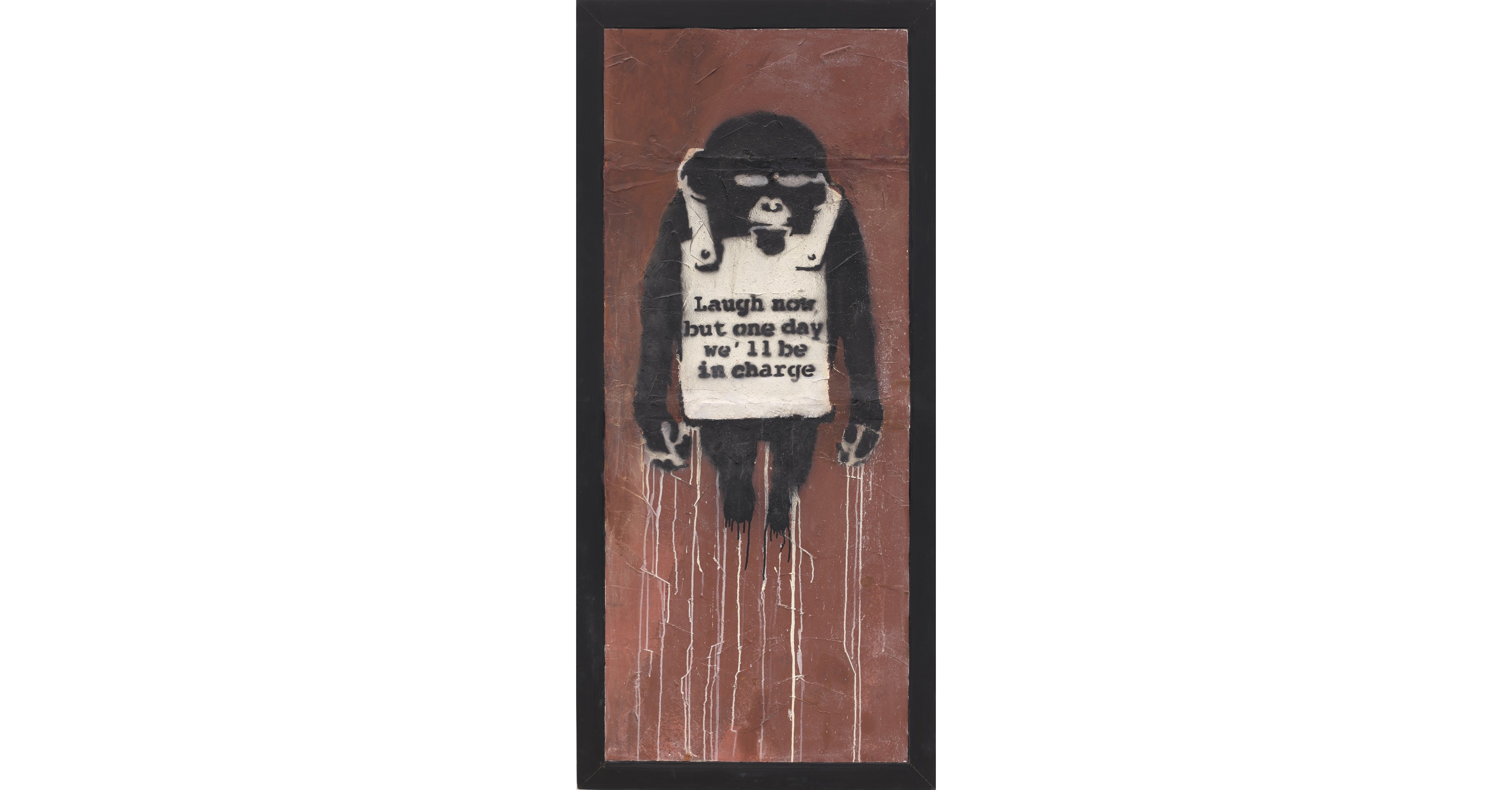 Phillips aceitar&aacute; pagamento em criptomoeda por uma obra de arte f&iacute;sica pela primeira vez na hist&oacute;ria da empresa com o Laugh Now Panel A de Banksy