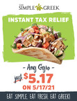 WOWorks Brands Give Guests a Healthy "Tax Break" with New Tax Day Promotion