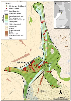 Gold Line Resources Signs Agreement for Oijärvi Property Extension