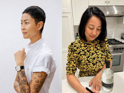 Kristen Kish (left) and Carolyn Kim (right)