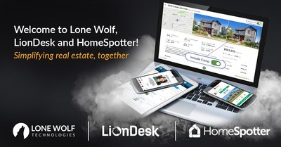 Lone Wolf acquires LionDesk and HomeSpotter, expanding end-to-end suite of digital solutions for real estate agents, brokers, and MLSs/associations to include digital marketing, CRM, and more.