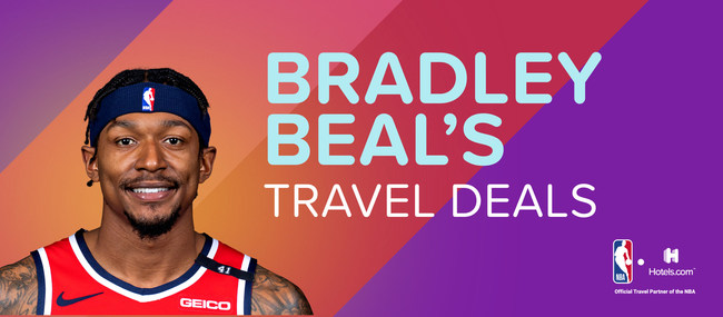 Lodges.com and NBA All-Star Bradley Beal Reward Followers with “Beal’s Travel Bargains”