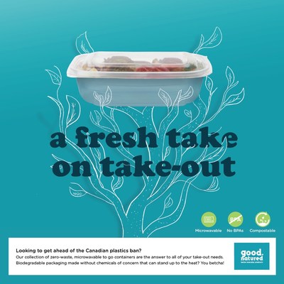 a fresh take on take-out (CNW Group/Good Natured Products)