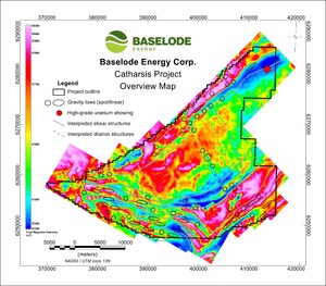 Baselode Completes Gravity Survey on its Catharsis Uranium Project, Identifies Numerous Targets