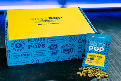 Global hop supplier Yakima Chief Hops has officially launched their newest product  Cryo Pop Original Blend. Using cutting-edge lab analysis to study previously undetectable aromatic components of a hop, they have engineered a supercharged pellet blend of beer soluble compounds to deliver massive tropical, stone fruit, and citrus aromas in finished beers. Visit cryopopblend.com for more information.
