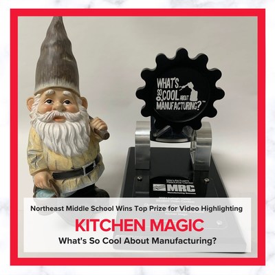 Northeast Middle School of Bethlehem, PA, earned top nod to garner the 2021 Outstanding Overall Program Award for their winning video project highlighting staff and operations at Kitchen Magic, a premier kitchen remodeling company based in Nazareth, PA.