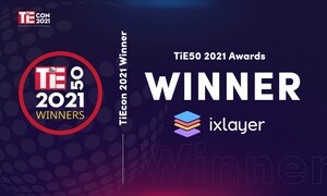 ixlayer Named TiE50 Award Winner at TiEcon