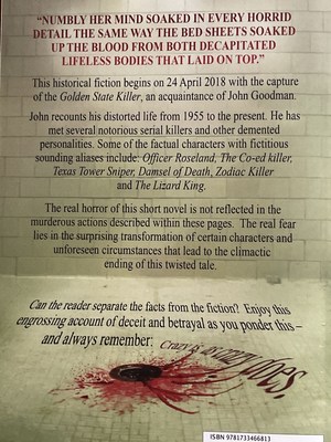 Exploring the Twisted Landscape of a Murderer's Mind - John H. Mudgett Wins Silver Medal in eLit Book Awards for Psychological Horror, 'Crazy Is as Crazy Does: The Life of a Serial Killer'