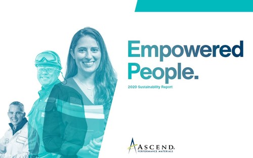 Ascend's 2020 Sustainability Report, "Empowered People", highlights the employees who advocated and are seeing through initiatives across the company's three sustainability pillars: Empowering People, Innovating Solutions and Operating Without Compromise.