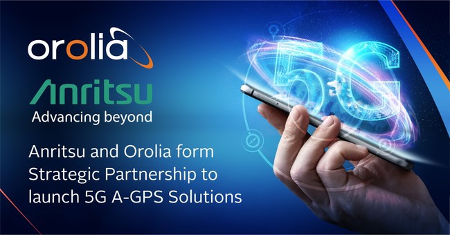 Anritsu and Orolia form strategic partnership to launch 5G assisted A-GPS CAT solutions for North American Carrier Acceptance Testing.