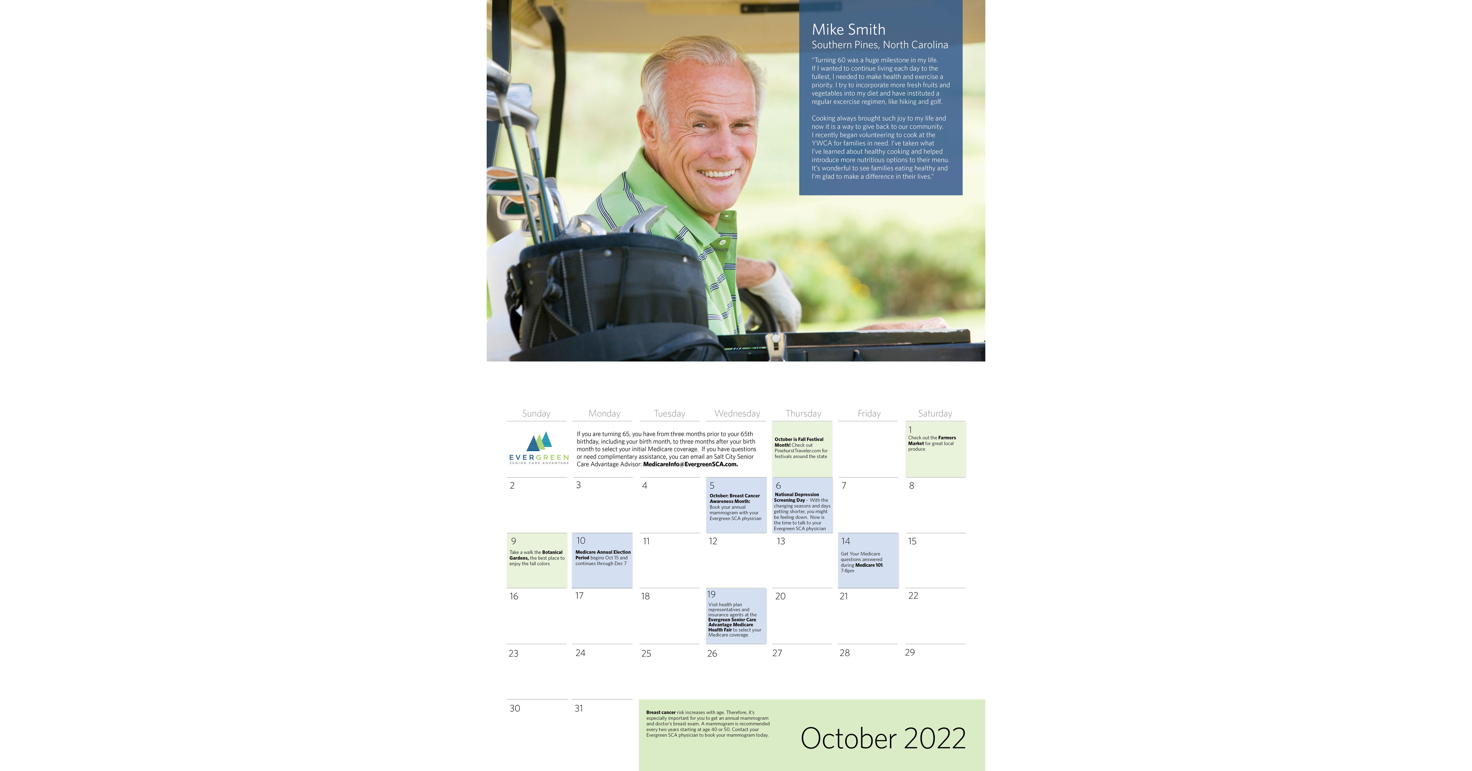 Enter the Sandhills 60 Strong Calendar Contest: Celebrate Life After 60!
