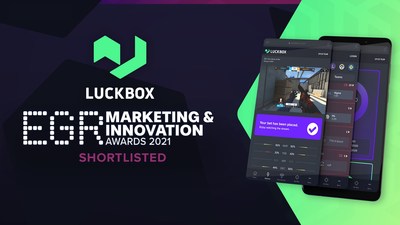 Esports betting platform Luckbox has been shortlisted for the EGR Marketing & Innovation Awards (CNW Group/Real Luck Group Ltd.)
