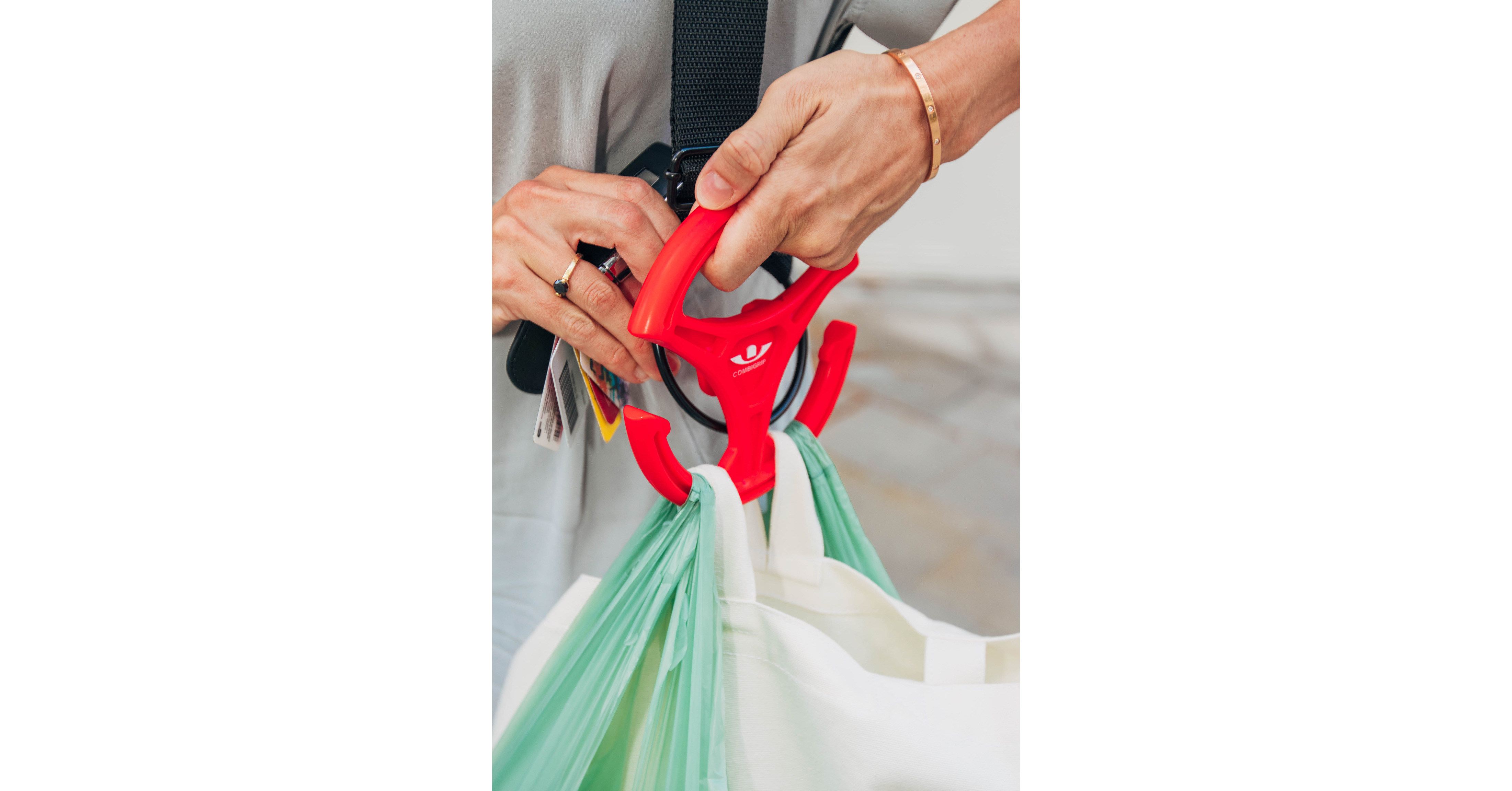 Combigrip Launches HandsFree Grocery Bag Hook