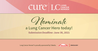 CURE® is now accepting nominations for the second annual Lung Cancer Heroes® award until Wednesday, June 30!