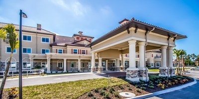 Discovery Village At Sarasota Bay Assisted Living and Memory Care community. One of 10 nationally branded Discovery Village communities, now owned by Lone Star Funds.