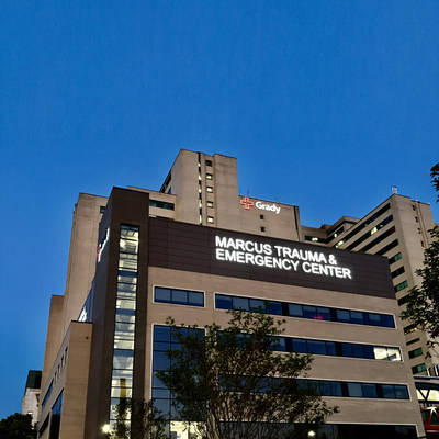 Grady Memorial Hospital Marcus Trauma and Emergency Center, Atlanta Georgia.