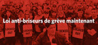 Unifor lance une campagne nationale pour une loi anti-briseurs de grève