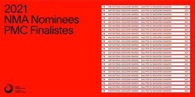 2021 National Magazine Awards Nominees Announced