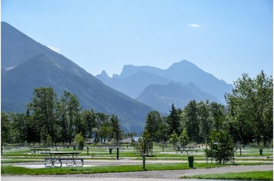 Waterton Lakes National Park's renewed Townsite Campground following 
Federal Infrastructure Investment program improvements. 

Credit: Parks Canada Agency (CNW Group/Parks Canada)