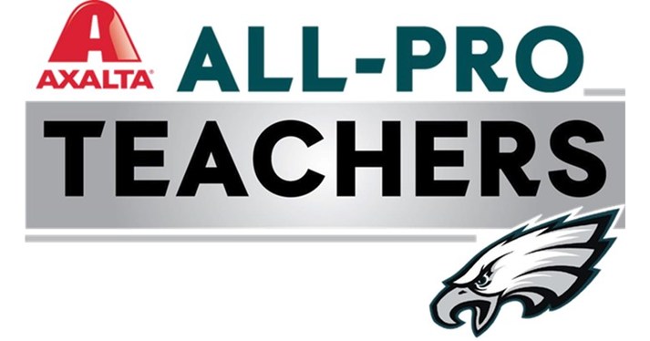 Upland teacher named Eagles/Axalta All-Pro Teacher