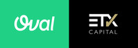 Oval and ETX Capital Logo