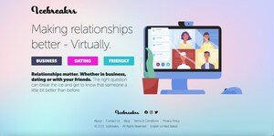 Perfect Conversation Starters for a Remotely Digital Society: Icebreakrs Launches Site with Free Tools Designed to Help Promote Socialization and Deeper Personal Connections