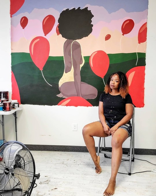 Abi Salami is Featured in Gallery 1202's Artsy Exhibit - Vimarsana News