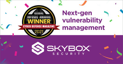 Selected by leading infosec experts, Skybox Security won best next-generation vulnerability management solution during RSA 2021.