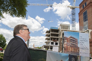 Auburn University's College of Human Sciences marks construction milestone for Tony and Libba Rane Culinary Science Center