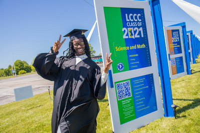 Akua  Agyemang earned an associate of science degree and plans to transfer to a four-year university to earn a bachelor’s degree in biochemistry before attending medical school.