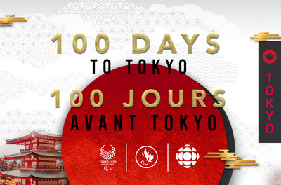 Aujourd'hui (le 16 mai 2021) est  100 jours des Jeux paralympiques de Tokyo. PHOTO : Comit paralympique canadien (Groupe CNW/Canadian Paralympic Committee (Sponsorships))