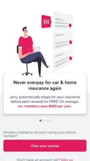 The No. 1 rated and most downloaded app in its category, Jerry customers save an average of $800 a year on car insurance.