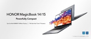 HONOR annonce la disponibilité de la série HONOR MagicBook, puissante et compacte, équipée du dernier processeur Intel® Core™ de 11e génération