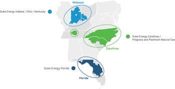 Three Regionally Oriented Utility Holding Companies