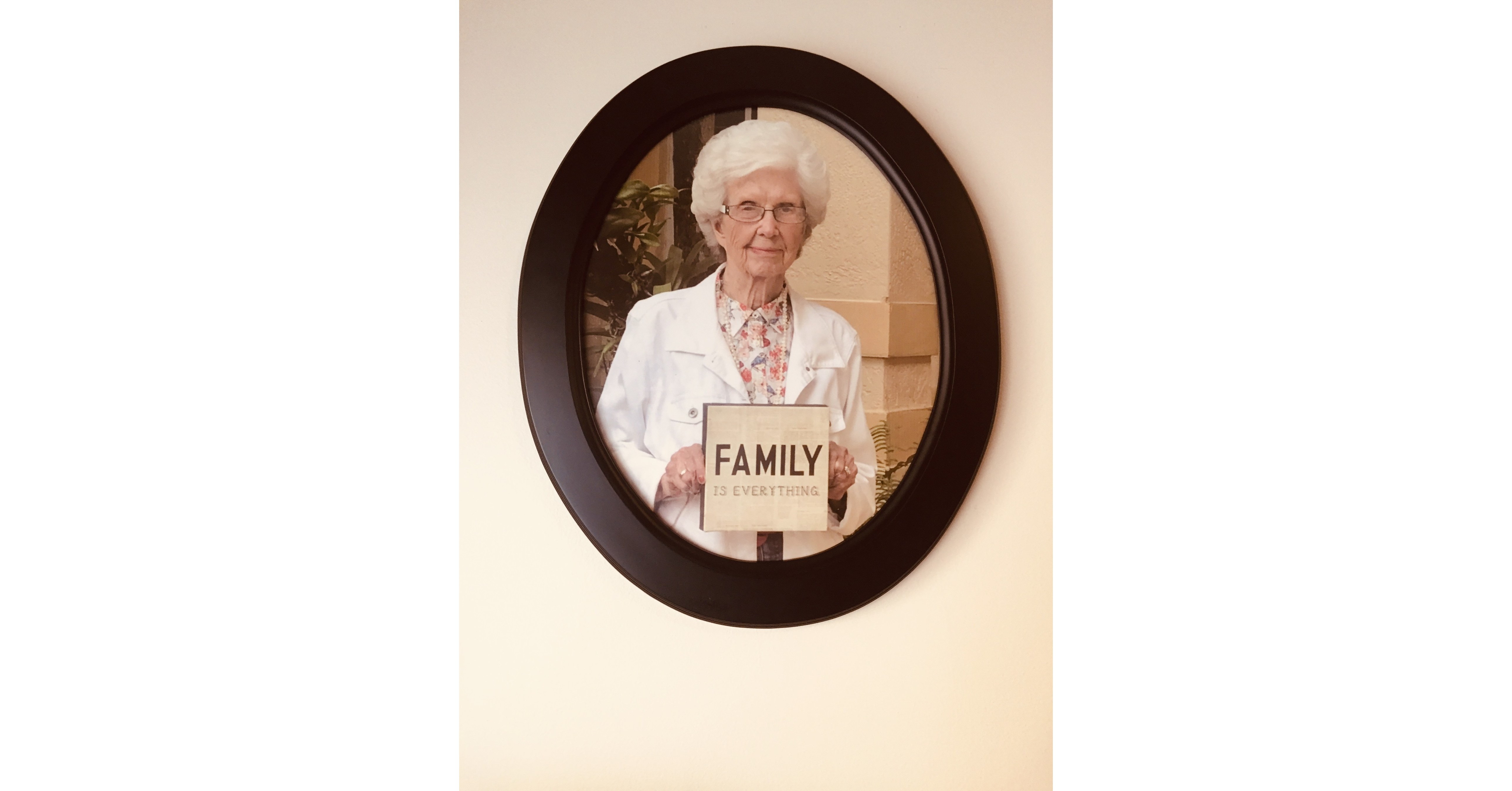 Mayor celebrates a Centennial birthday for Kate Friedewald at Wickshire Senior Living today