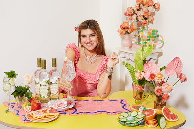 Ketel One Botanical Dials Up the Dazzle with Susan Alexandra for an Exclusive Botanical Spritz-Themed Collection (courtesy of BriAnne Wills)
