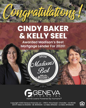 Geneva Financial Awarded Madison, Indiana's Best Mortgage Lender of 2020