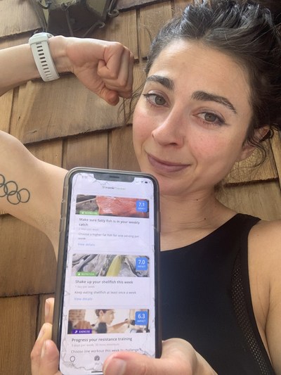 Alexi Pappas, Olympic runner, 10,000-meter national record-holder, Garmin athlete and InsideTracker user, calls the integration of lifestyle tracker data with blood biometrics through the InsideTracker app, "truly next-level for hitting my performance and longevity goals."
