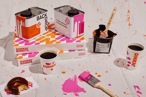 Start Spreading the News: Dunkin' Teams Up with Backdrop for First-Ever Paint Collection