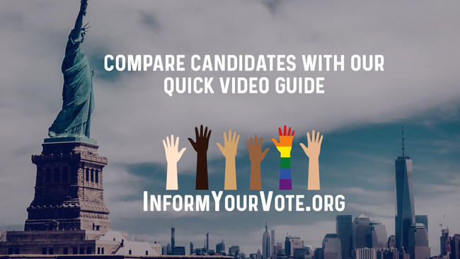 InformYourVote.org helps voters select candidates based on competence and commitment instead celebrity and advertisements.