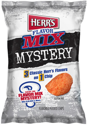 Herr's Launches 'Flavor Mix Mystery' Chip Asking Fans To Guess The Mystery Combination