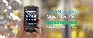 Unihertz kündigt den Kickstarter-Start des Titan Pocket an - das kleinste QWERTY Android 11 Smartphone