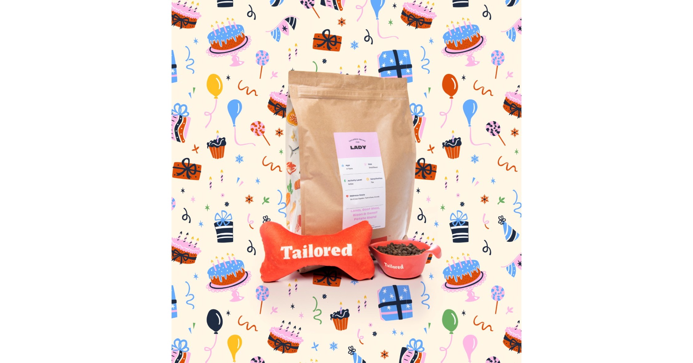 Tailored® Pet Celebrates Its First Anniversary with Pandemic Pup Pawty Tailored® Pet Celebrates Its First Anniversary with Pandemic Pup Pawty