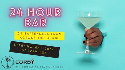 BARTENDER ATLAS AND CORBY SPIRIT AND WINE PRESENTS: 24 HOUR BAR (CNW Group/Corby Spirit and Wine Communications)