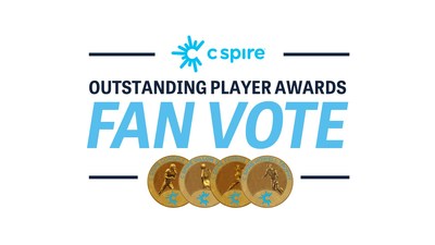 Mississippi State outfielder Tanner Allen, Jackson State guard Tristan Jarrett, Jackson State guard Dayzsha Rogan and Mississippi Valley State linebacker Jerry Garner were the top vote getters and winners of the fan voting segment for the 2021 C Spire Outstanding Player Awards, which annually honor Mississippi’s top college baseball, football, men’s and women’s basketball players