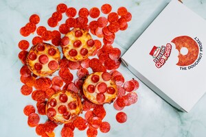 The Makers of HORMEL® Pepperoni &amp; The Doughnut Project Introduce the Cheese the Day Doughnut