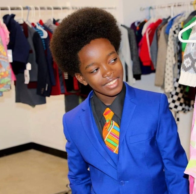 12-year old Business man Obocho Peters