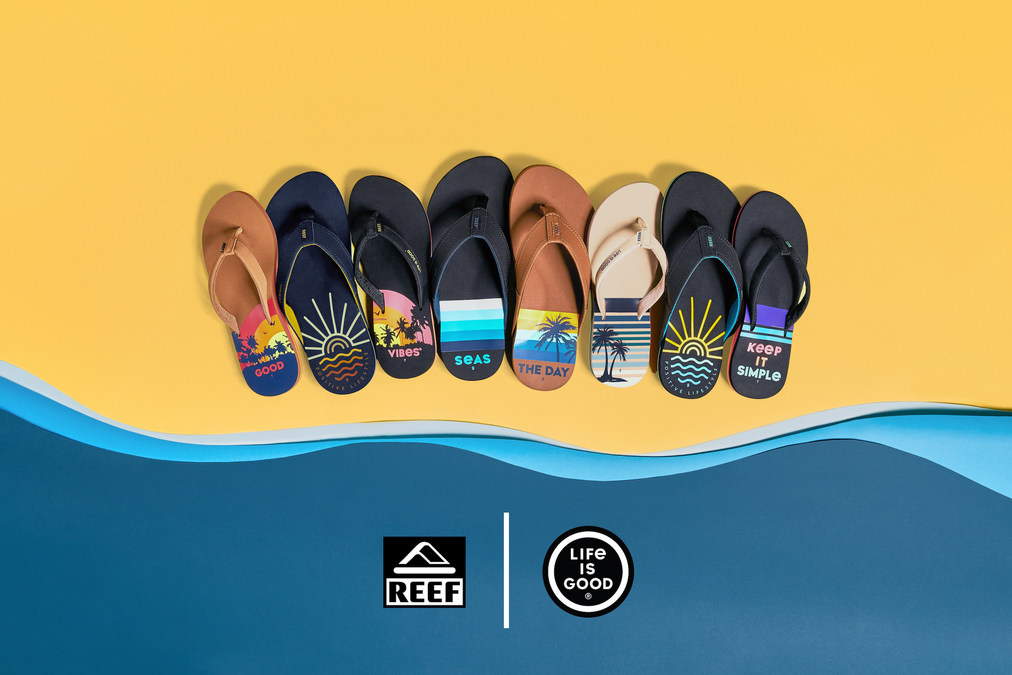 Life is Good® x REEF to Seas the Day Together with New Collaboration - Vimarsana News