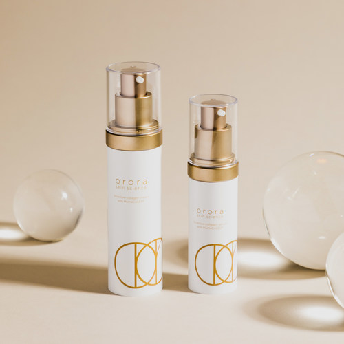 Orora Skin Science, Inc. launches moisturizer and serum products with the first biodesigned, vegan human collagen ingredient in North America (CNW Group/Orora Skin Science, Inc.)